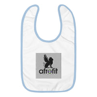 Afrofit - Embroidered Baby Bib