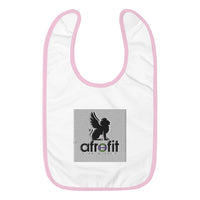 Afrofit - Embroidered Baby Bib