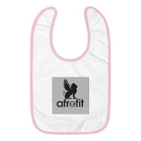 Afrofit - Embroidered Baby Bib